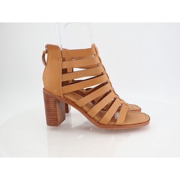 Sofft Stratford Sandals Brown Leather Block Heel Gladiator Strappy Size 9.5 M - Picture 2 of 13